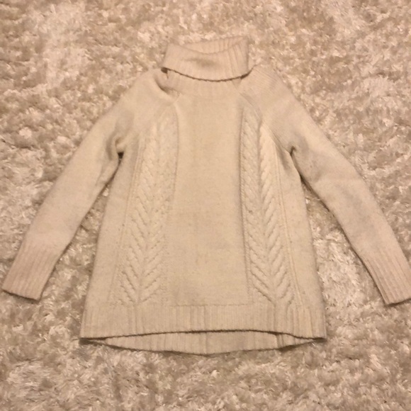 White Knit American Eagle Sweater